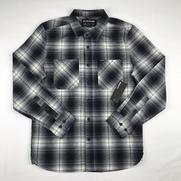 NWT Dakine Mens Franklin Flannel Shirt Size Small - Picture 2 of 13